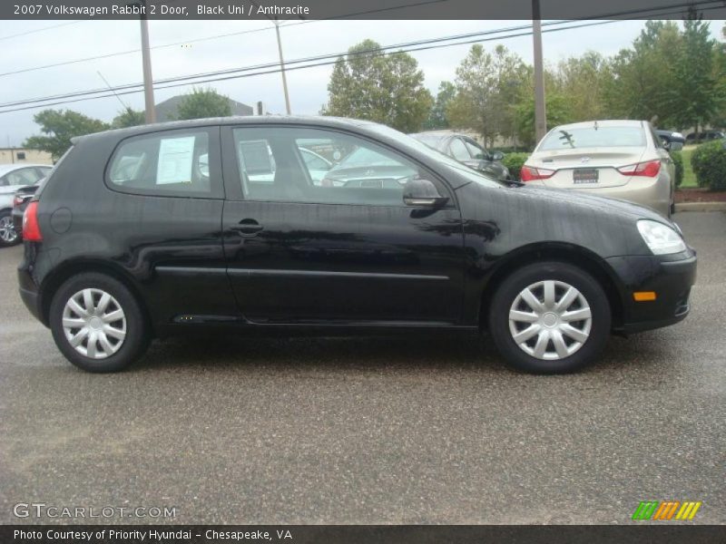 Black Uni / Anthracite 2007 Volkswagen Rabbit 2 Door