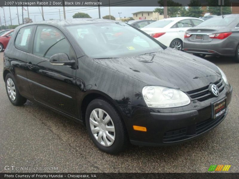 Black Uni / Anthracite 2007 Volkswagen Rabbit 2 Door