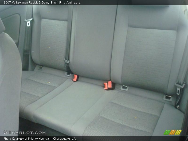 Black Uni / Anthracite 2007 Volkswagen Rabbit 2 Door