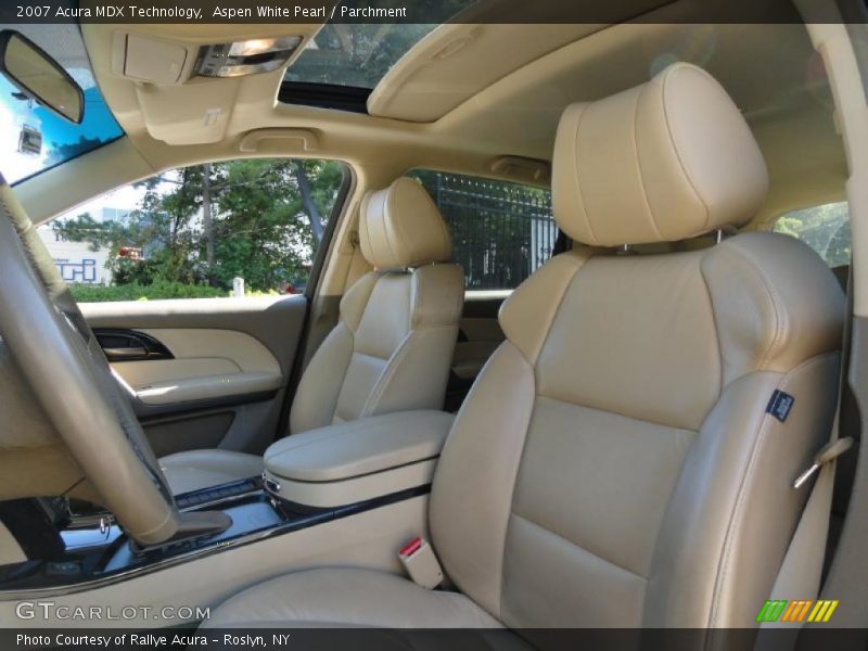 Aspen White Pearl / Parchment 2007 Acura MDX Technology