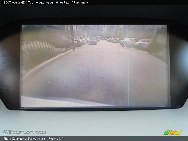 Aspen White Pearl / Parchment 2007 Acura MDX Technology