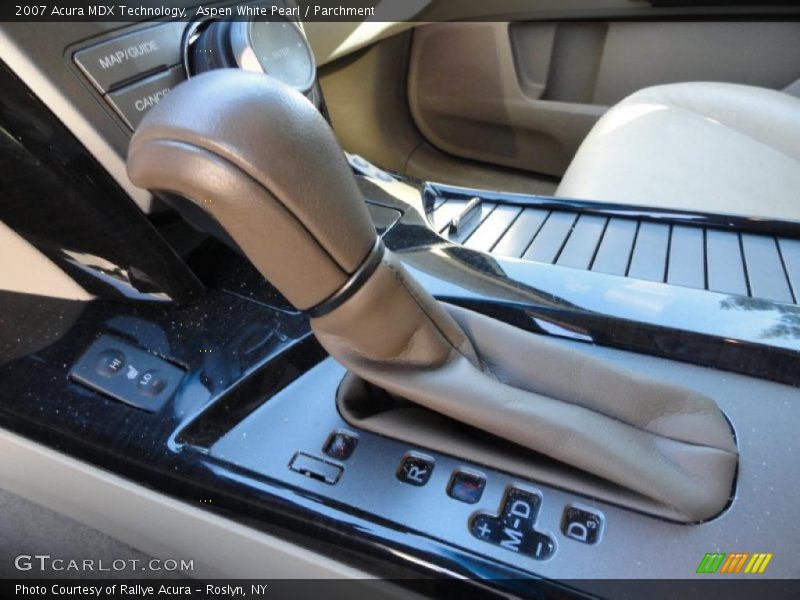 Aspen White Pearl / Parchment 2007 Acura MDX Technology