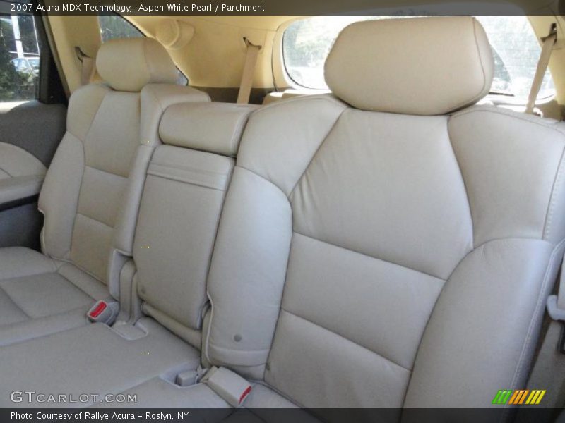 Aspen White Pearl / Parchment 2007 Acura MDX Technology