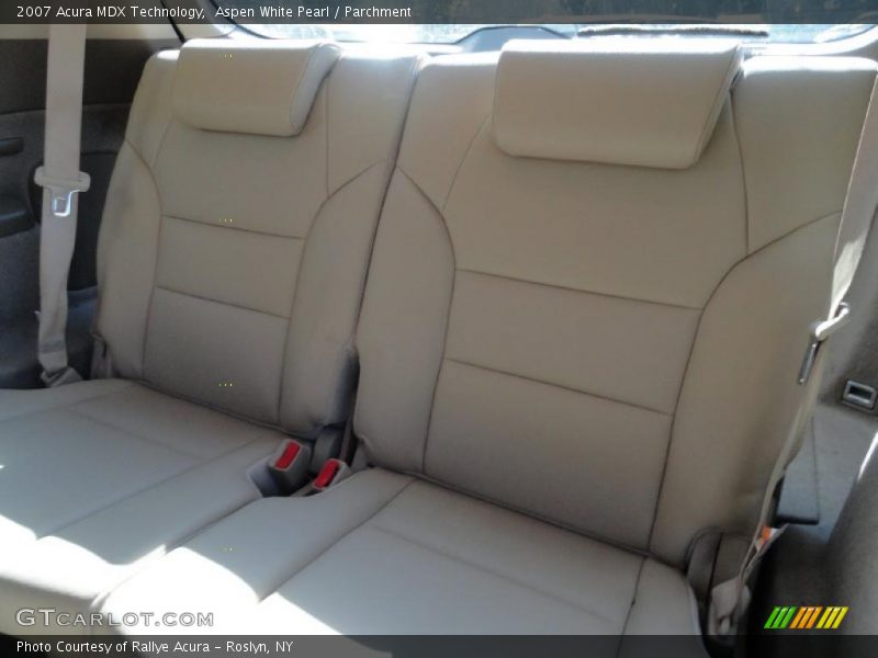 Aspen White Pearl / Parchment 2007 Acura MDX Technology