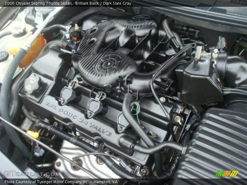  2006 Sebring Touring Sedan Engine - 2.7 Liter DOHC 24-Valve V6