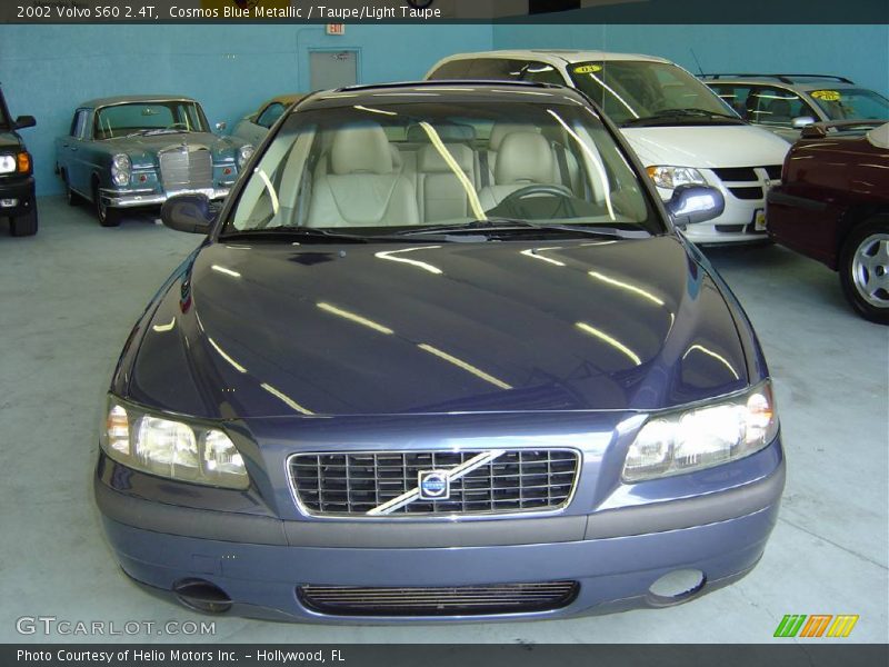 Cosmos Blue Metallic / Taupe/Light Taupe 2002 Volvo S60 2.4T