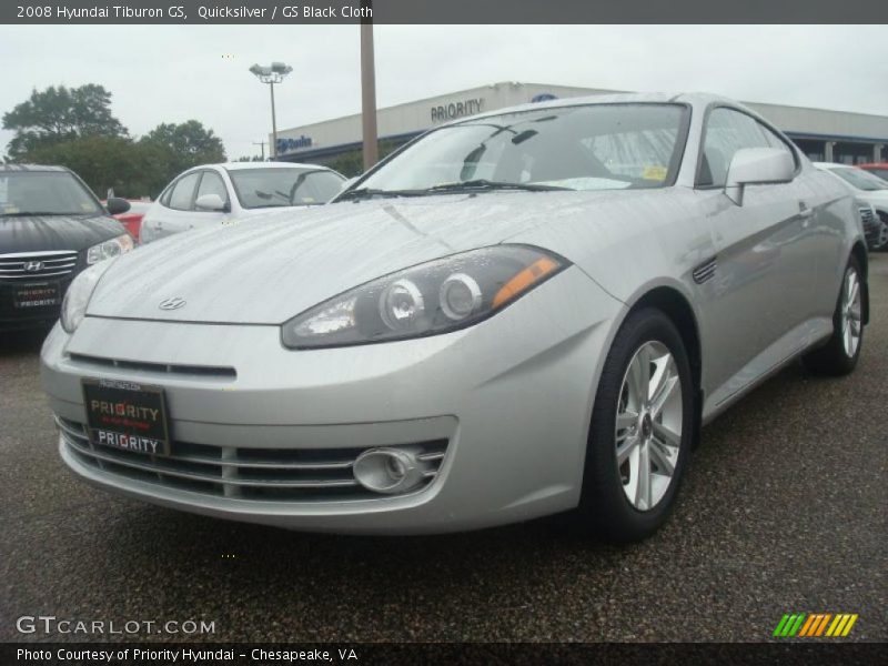Quicksilver / GS Black Cloth 2008 Hyundai Tiburon GS