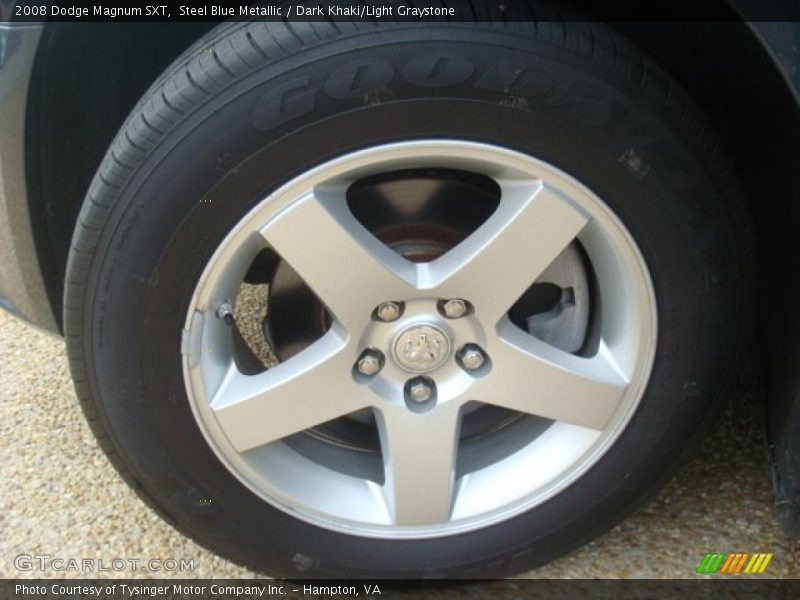 Steel Blue Metallic / Dark Khaki/Light Graystone 2008 Dodge Magnum SXT