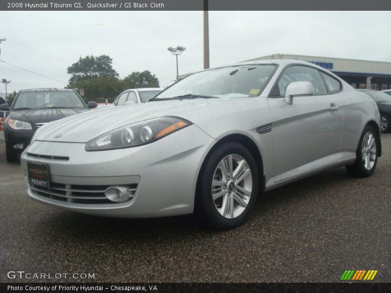 Quicksilver / GS Black Cloth 2008 Hyundai Tiburon GS