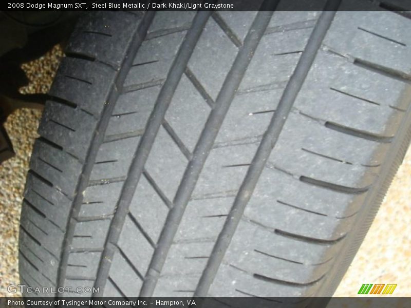 Steel Blue Metallic / Dark Khaki/Light Graystone 2008 Dodge Magnum SXT