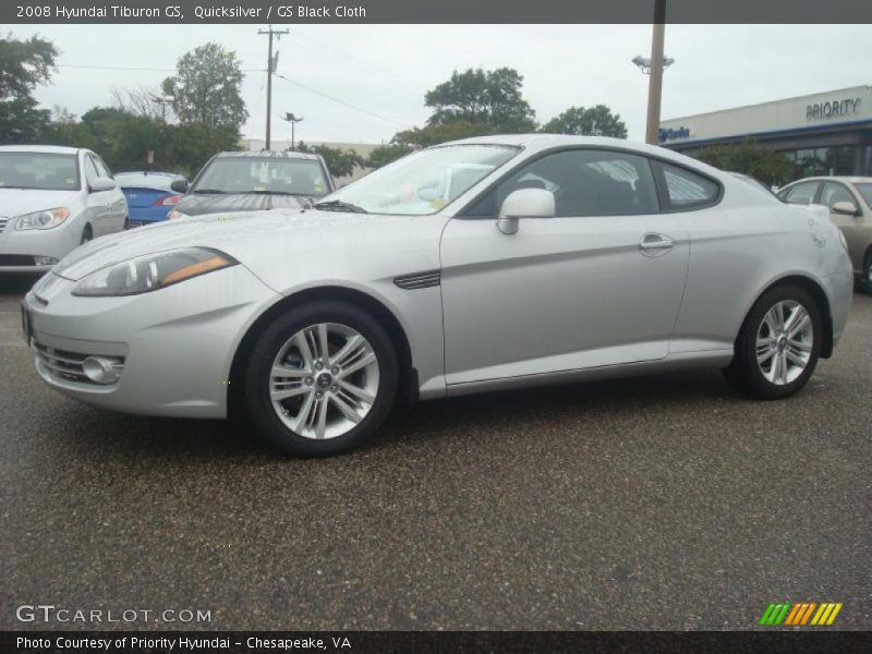 Quicksilver / GS Black Cloth 2008 Hyundai Tiburon GS