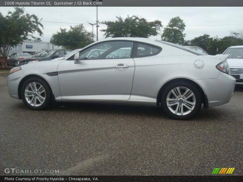 Quicksilver / GS Black Cloth 2008 Hyundai Tiburon GS