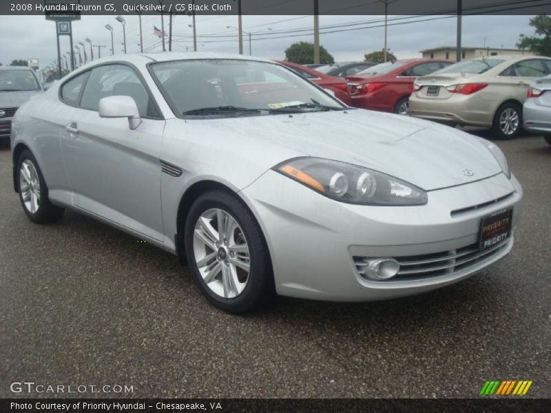 Quicksilver / GS Black Cloth 2008 Hyundai Tiburon GS