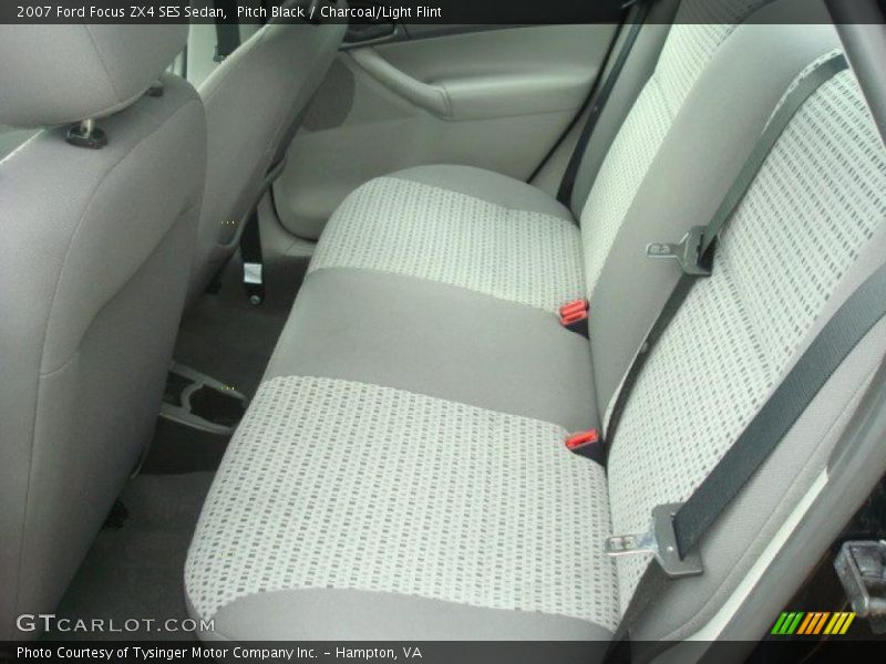 Pitch Black / Charcoal/Light Flint 2007 Ford Focus ZX4 SES Sedan
