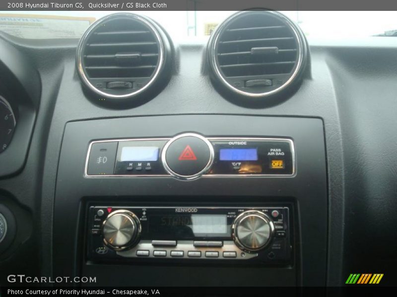 Quicksilver / GS Black Cloth 2008 Hyundai Tiburon GS