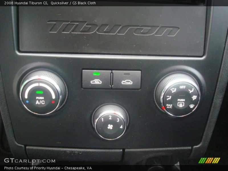 Quicksilver / GS Black Cloth 2008 Hyundai Tiburon GS