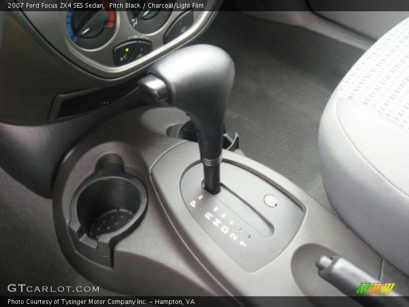 Pitch Black / Charcoal/Light Flint 2007 Ford Focus ZX4 SES Sedan