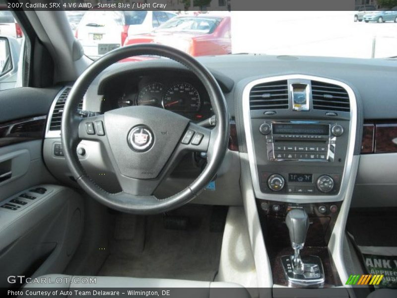 Sunset Blue / Light Gray 2007 Cadillac SRX 4 V6 AWD