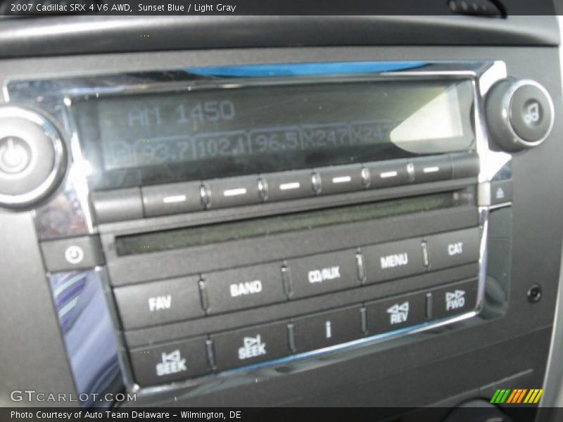 Sunset Blue / Light Gray 2007 Cadillac SRX 4 V6 AWD