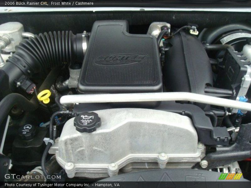 Frost White / Cashmere 2006 Buick Rainier CXL