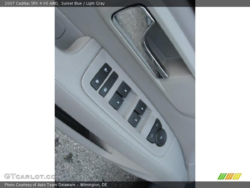 Sunset Blue / Light Gray 2007 Cadillac SRX 4 V6 AWD