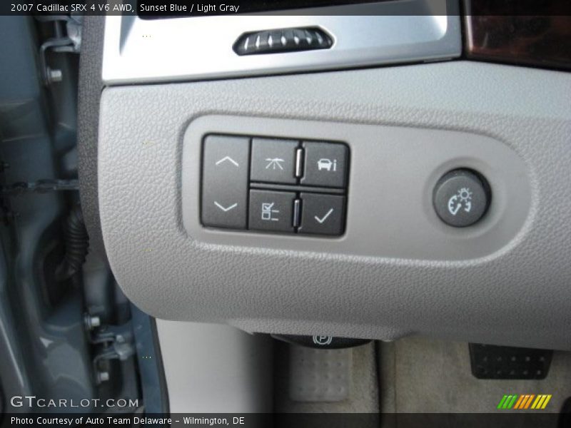 Sunset Blue / Light Gray 2007 Cadillac SRX 4 V6 AWD