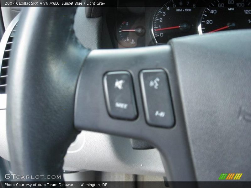 Sunset Blue / Light Gray 2007 Cadillac SRX 4 V6 AWD