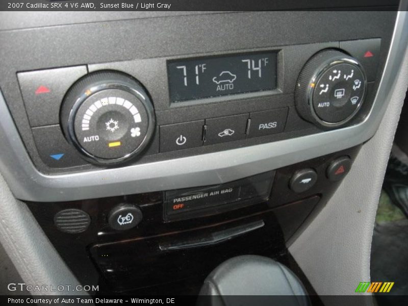 Sunset Blue / Light Gray 2007 Cadillac SRX 4 V6 AWD