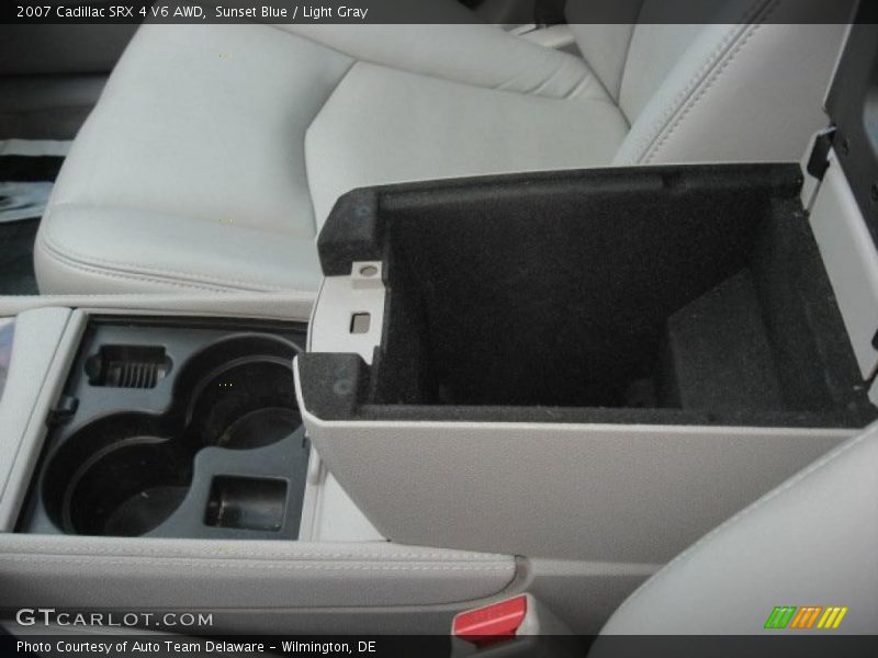 Sunset Blue / Light Gray 2007 Cadillac SRX 4 V6 AWD