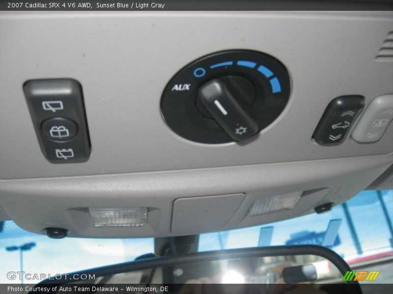 Sunset Blue / Light Gray 2007 Cadillac SRX 4 V6 AWD