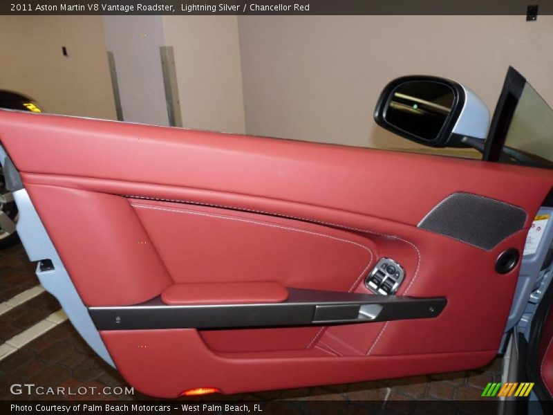  2011 V8 Vantage Roadster Chancellor Red Interior