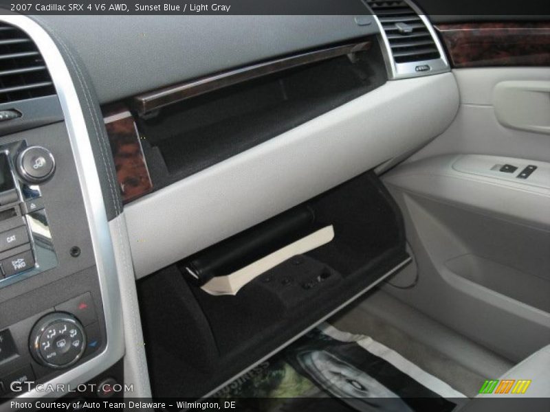 Sunset Blue / Light Gray 2007 Cadillac SRX 4 V6 AWD