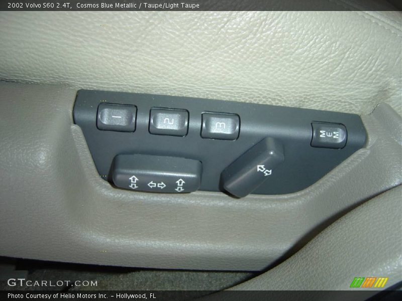 Cosmos Blue Metallic / Taupe/Light Taupe 2002 Volvo S60 2.4T