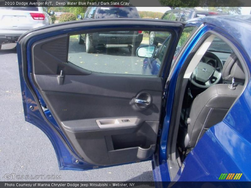 Deep Water Blue Pearl / Dark Slate Gray 2010 Dodge Avenger R/T