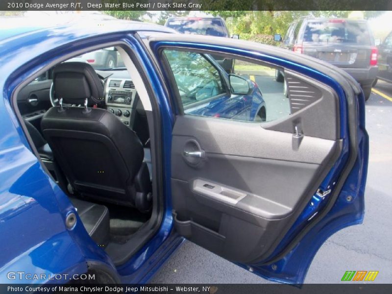 Deep Water Blue Pearl / Dark Slate Gray 2010 Dodge Avenger R/T