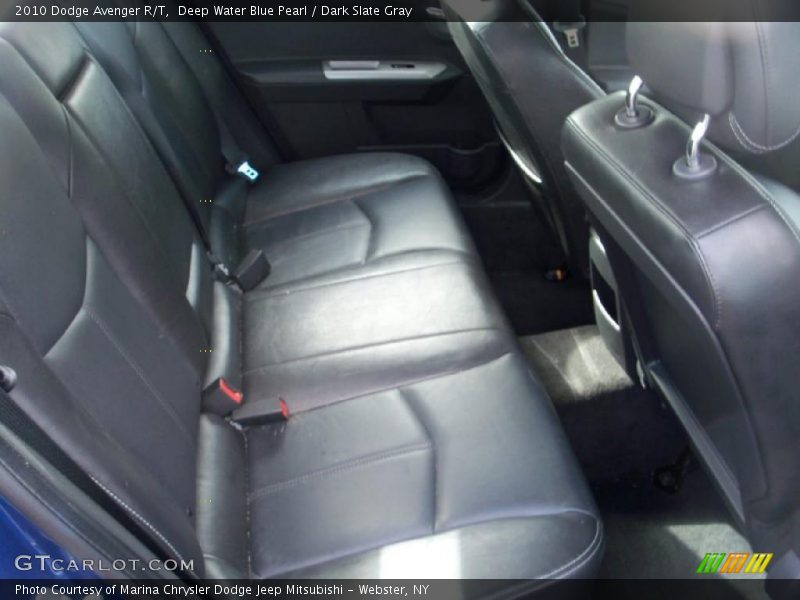 Deep Water Blue Pearl / Dark Slate Gray 2010 Dodge Avenger R/T