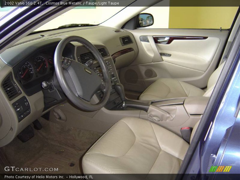 Cosmos Blue Metallic / Taupe/Light Taupe 2002 Volvo S60 2.4T
