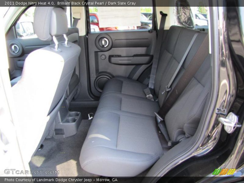 Brilliant Black Crystal Pearl / Dark Slate Gray 2011 Dodge Nitro Heat 4.0