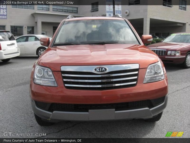 Copperhead / Gray 2009 Kia Borrego LX V6 4x4