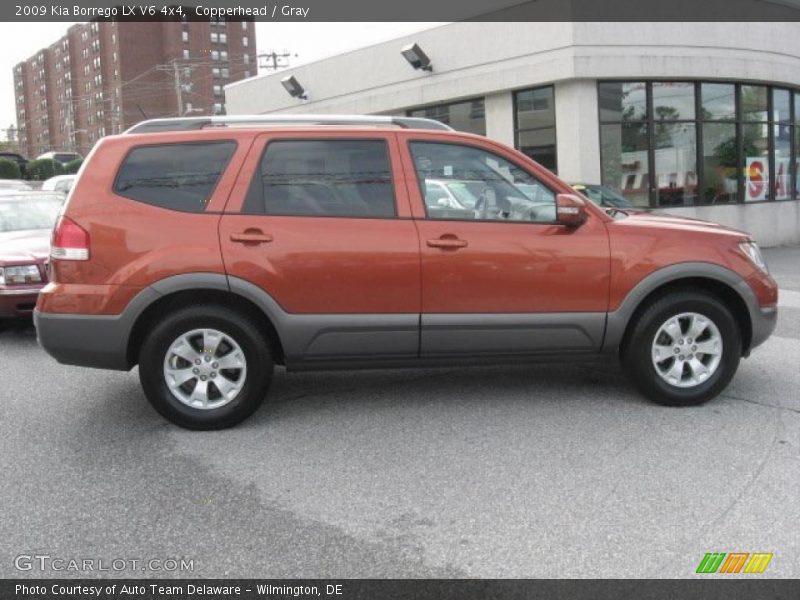 Copperhead / Gray 2009 Kia Borrego LX V6 4x4