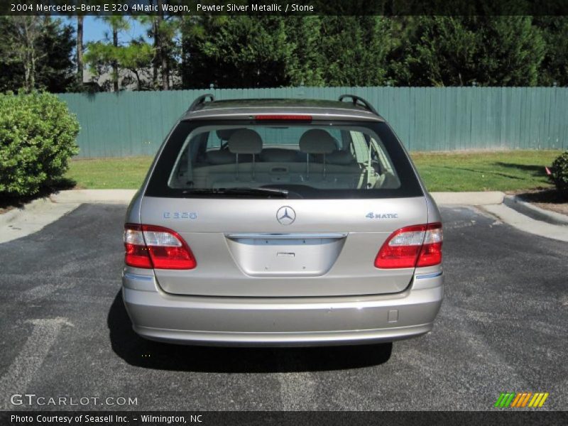 Pewter Silver Metallic / Stone 2004 Mercedes-Benz E 320 4Matic Wagon