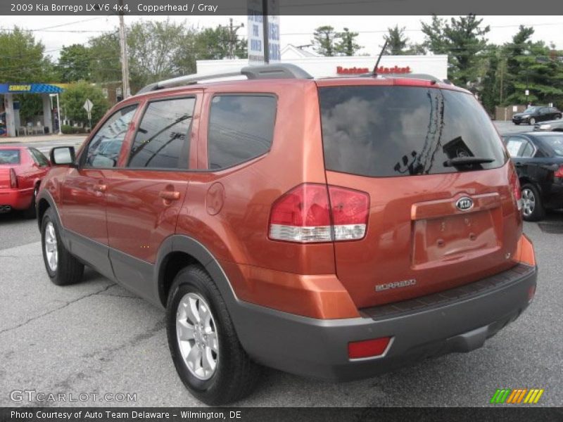 Copperhead / Gray 2009 Kia Borrego LX V6 4x4