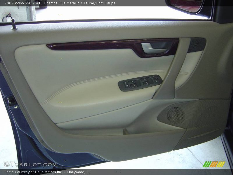 Cosmos Blue Metallic / Taupe/Light Taupe 2002 Volvo S60 2.4T