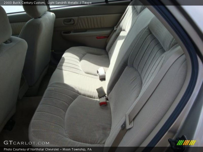 Light Sandrift Metallic / Taupe 2003 Buick Century Custom