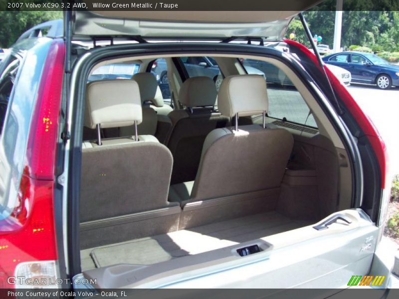 Willow Green Metallic / Taupe 2007 Volvo XC90 3.2 AWD