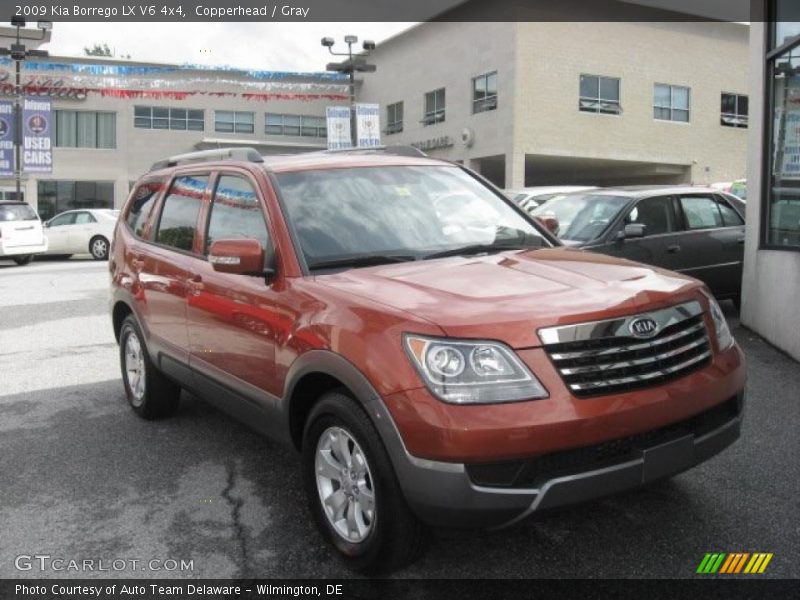Copperhead / Gray 2009 Kia Borrego LX V6 4x4