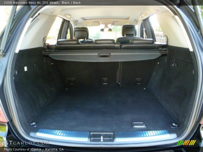 Black / Black 2008 Mercedes-Benz ML 350 4Matic