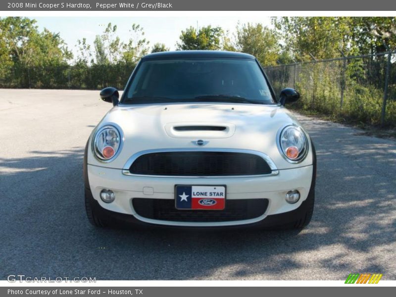 Pepper White / Grey/Black 2008 Mini Cooper S Hardtop