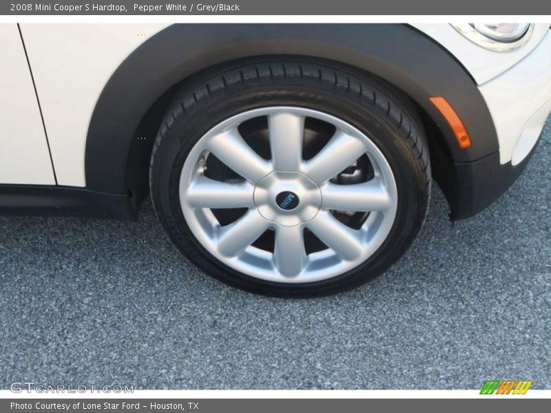 Pepper White / Grey/Black 2008 Mini Cooper S Hardtop