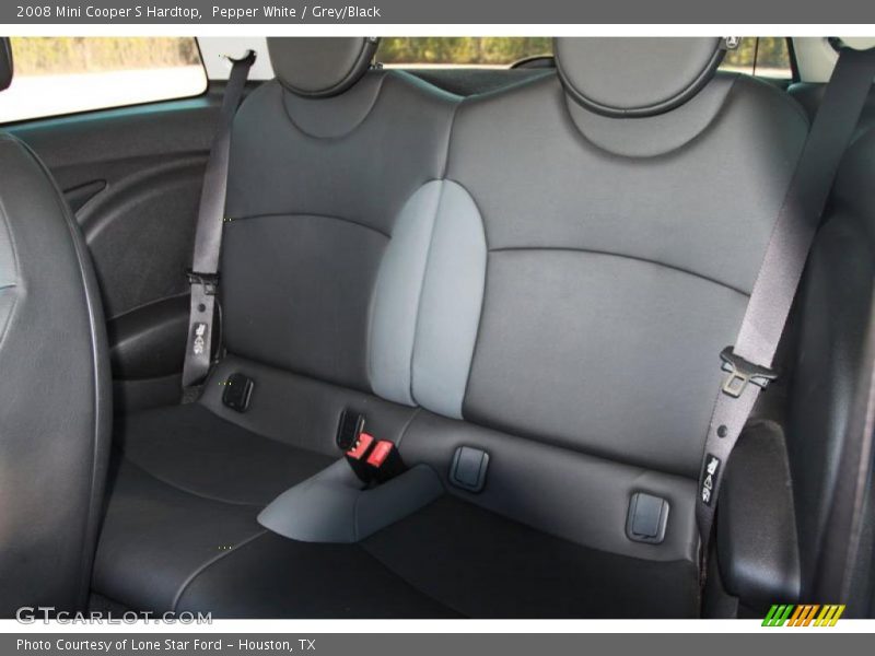 Pepper White / Grey/Black 2008 Mini Cooper S Hardtop